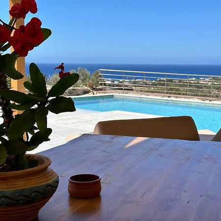 Mediterranean View Villa Makrýgialos Eksteriør billede