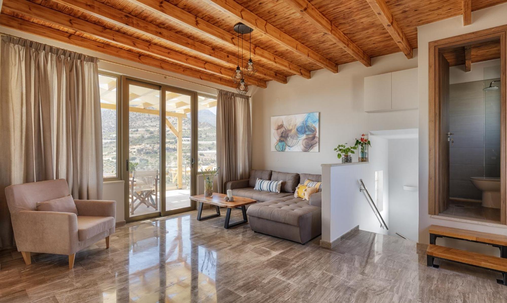 Mediterranean View Villa Makrýgialos Eksteriør billede