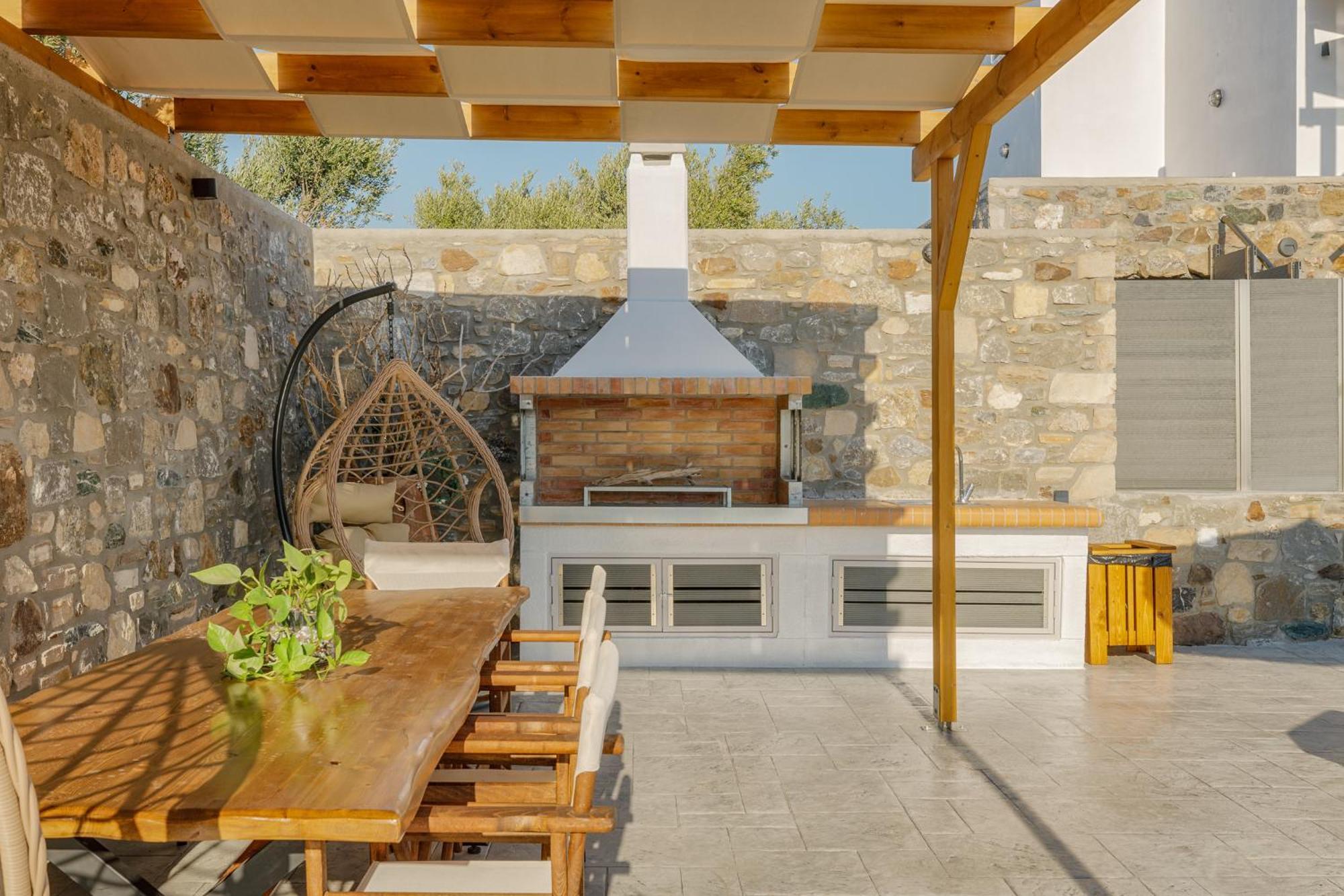 Mediterranean View Villa Makrýgialos Eksteriør billede