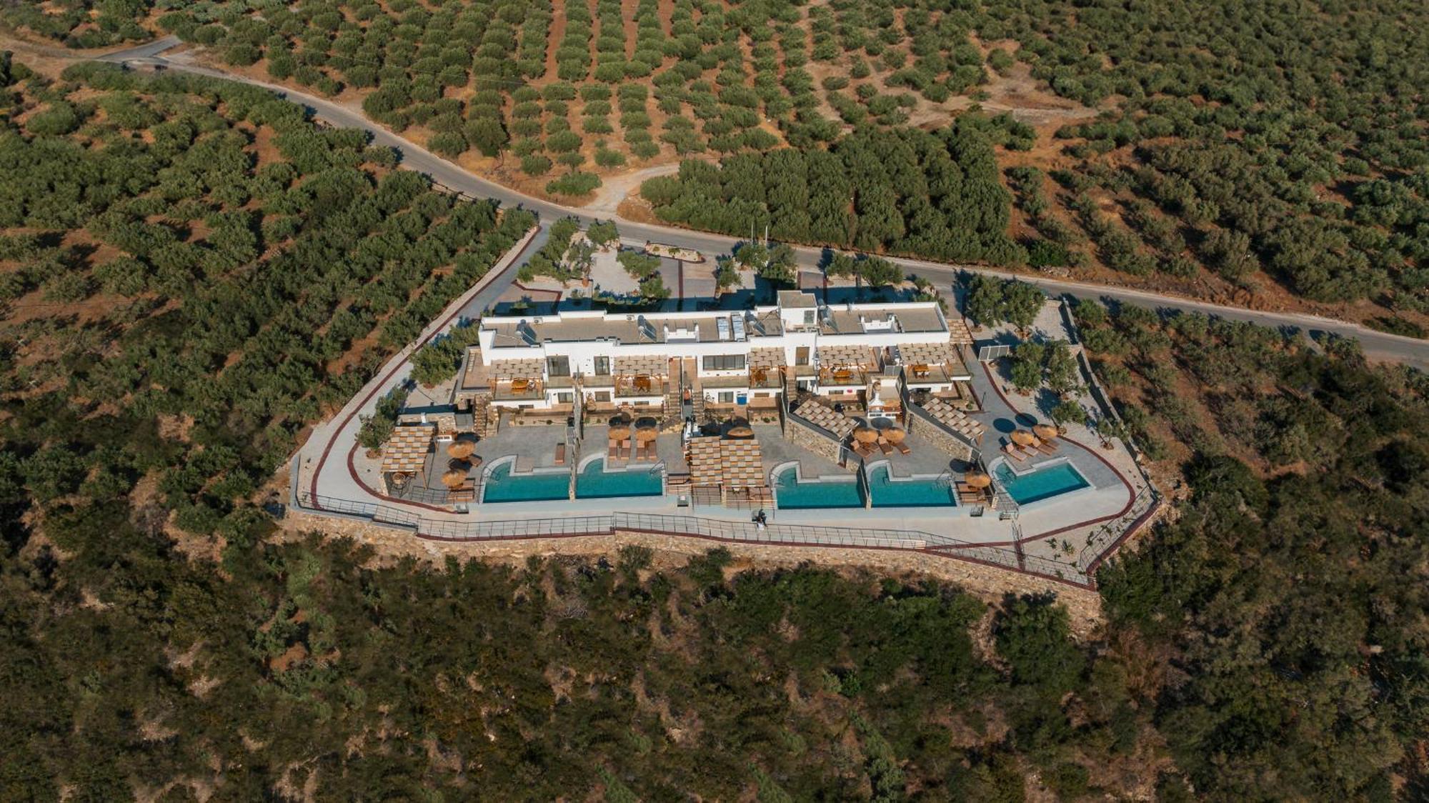 Mediterranean View Villa Makrýgialos Eksteriør billede