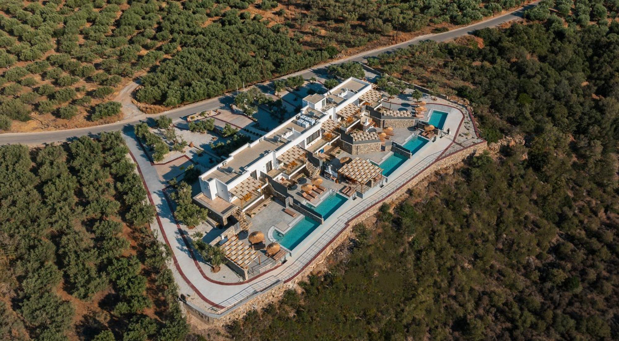 Mediterranean View Villa Makrýgialos Eksteriør billede
